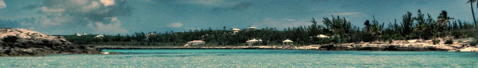 Pink-tinted Rainbow Beach on Eleuthera
