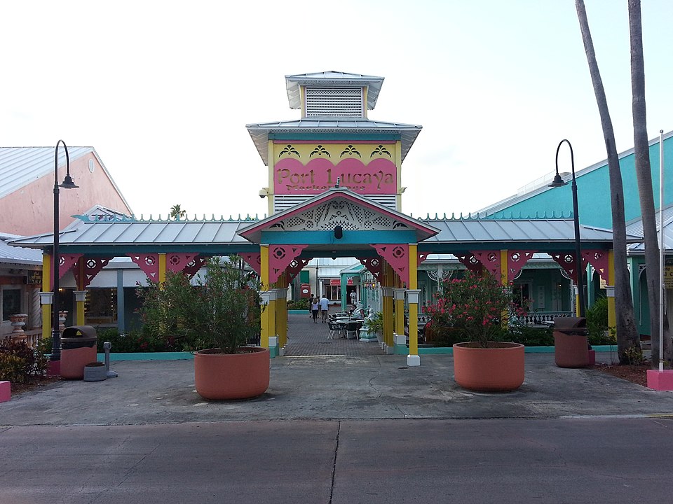 Entrance to Port Lucaya Marketplace, Freeport