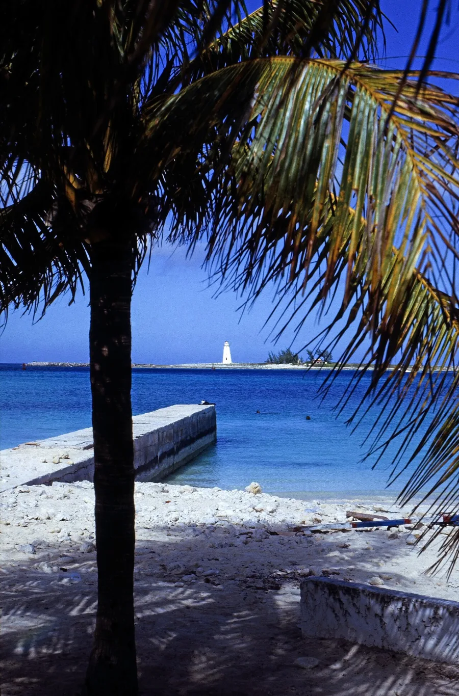 Junkanoo Beach (Western Esplanade) in downtown Nassau, Bahamas